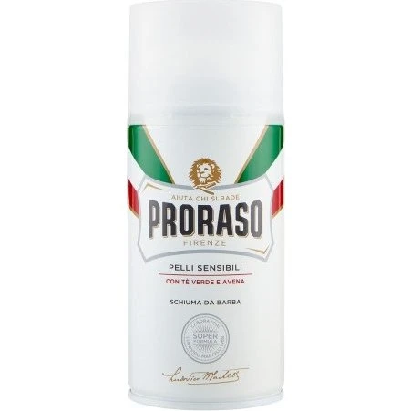 Proraso Schiuma Da Barba Pelli Sensibili Te Verde Avena 300ml