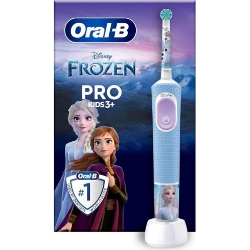 Oral-B Pro Kids 3 Anni + Spazzolino Elettrico Regina delle nevi
