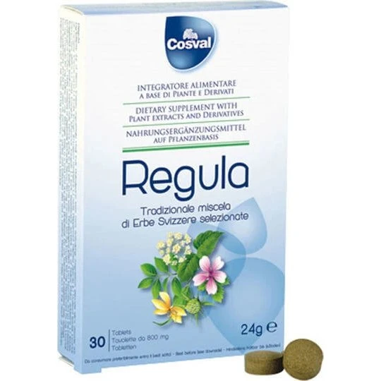 Regula Miscela di Erbe Svizzere 30 Tavolette da 800 mg