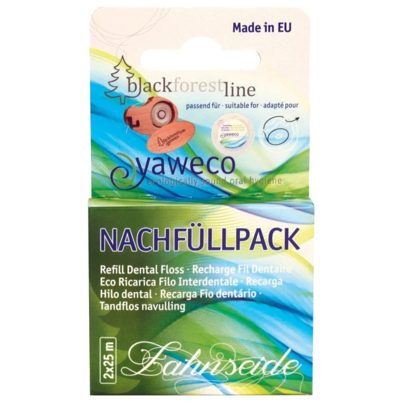 yaweco Nachfüllpack Zahnseide 2x25m