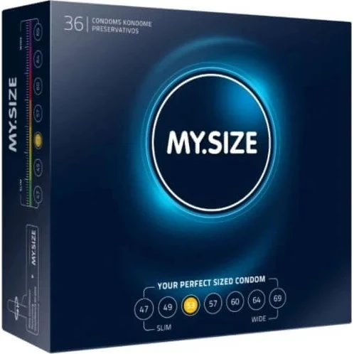 My Size PRO Preservativi 53mm - 36 Pezzi