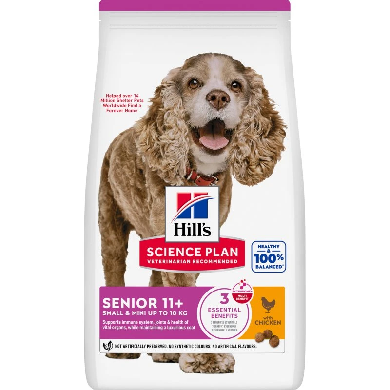 Hill's Science Plan Small & Mini Senior 11+ Pollo