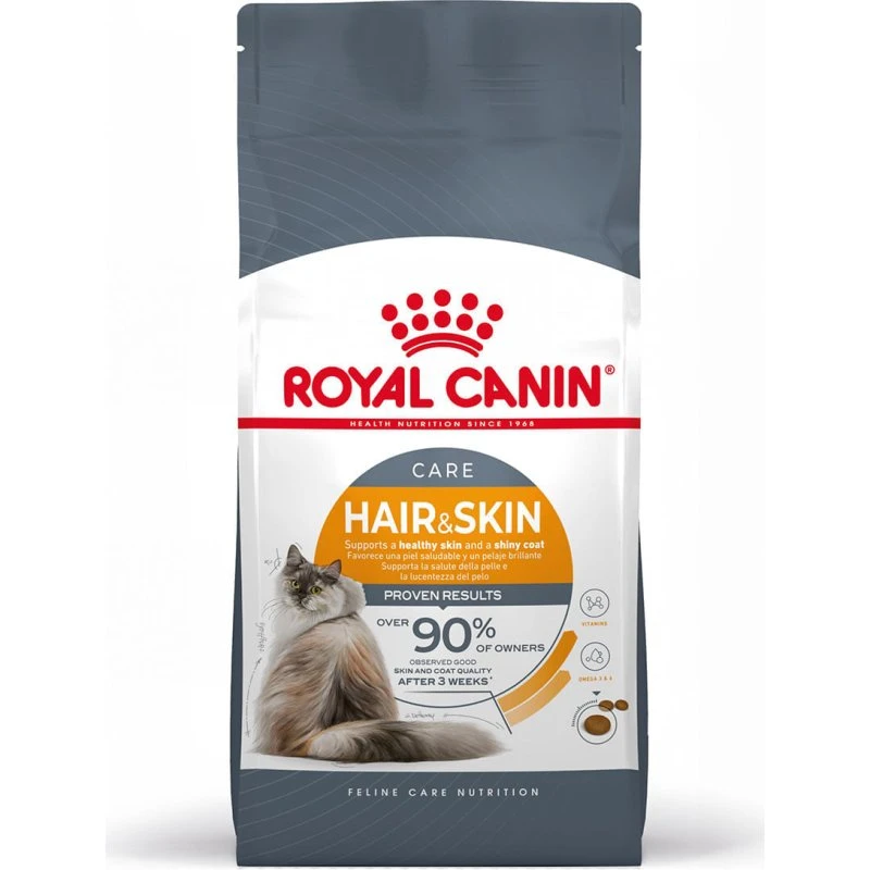 Royal Canin Hair & Skin Care 2kg Crocchette per Gatti