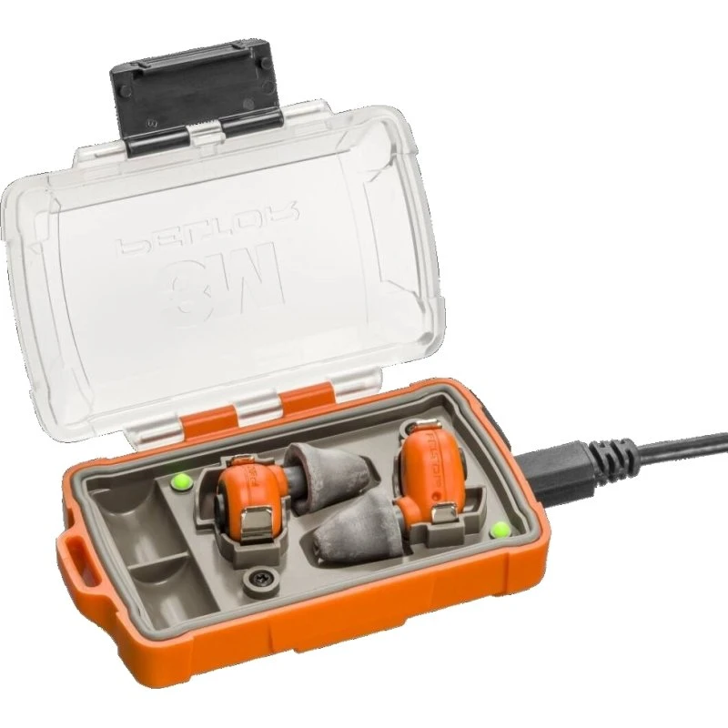 3M PELTOR EEP-100 EU Tappi elettronici ricaricabili arancioni