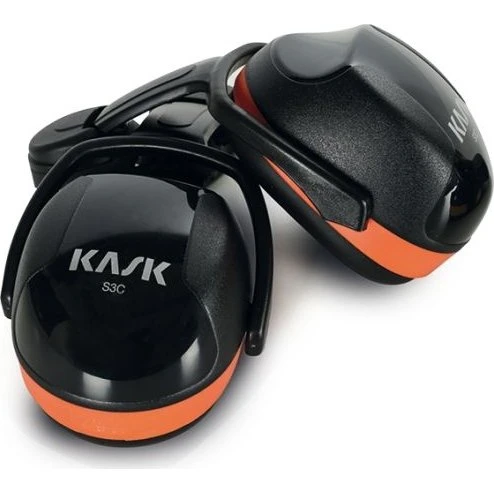 KASK SC3 Cuffie Antirumore Arancio