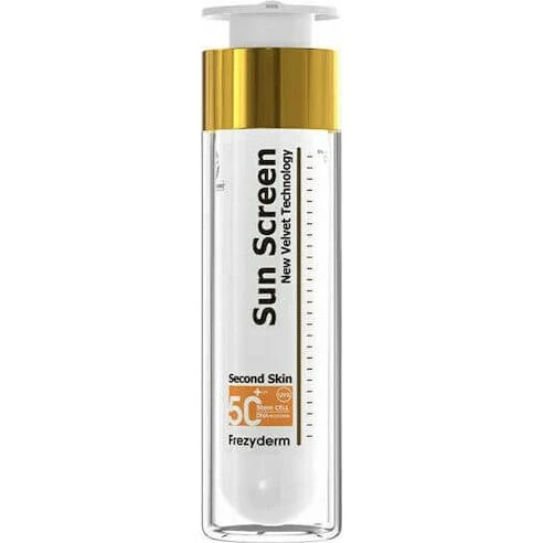 Frezyderm Sun Screen Velvet SPF50+ Crema Viso Impermeabile 50ml