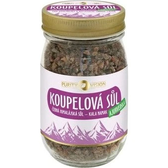 Purity Vision Sali da bagno ayurvedici Kala Namak 500g