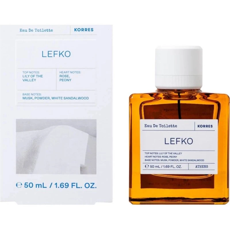KORRES Lefko Eau De Toilette Profumo Unisex 50ml