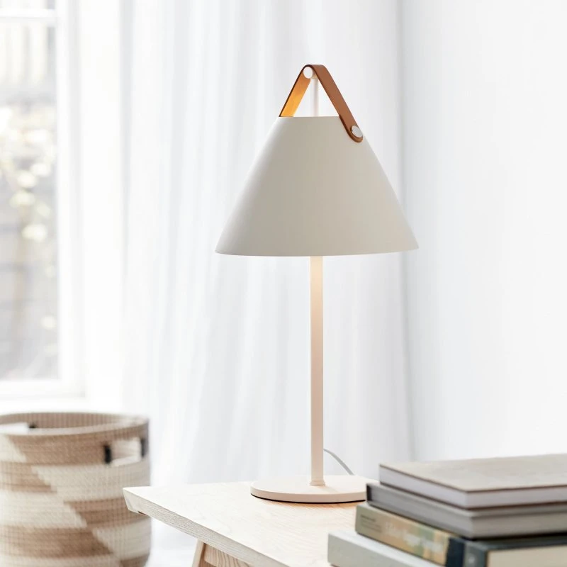 Nordlux Lampada da tavolo Strap White - Design Scandinavo