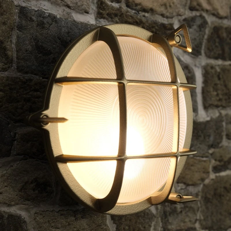 Nordlux Applique da Parete Polperro in Ottone - Stile Marittimo