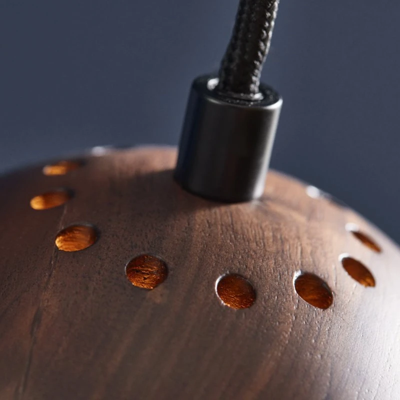 FRANDSEN Lampada a sospensione Ball Ø12 Walnut