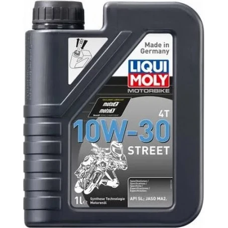 LIQUI MOLY Olio Motore Moto 4T 10W30 Street 1L