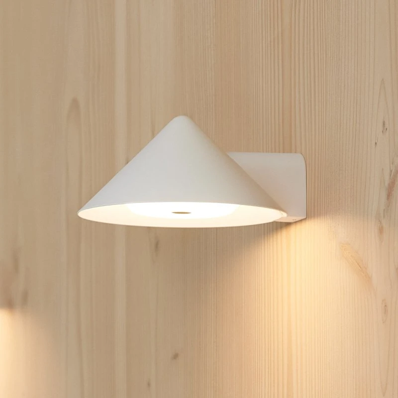 FRANDSEN Applique a LED ricaricabile Grasp, Bianca, 15 cm