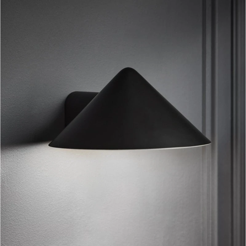 FRANDSEN Applique a LED Ricaricabile Grasp, Nera, 15 cm