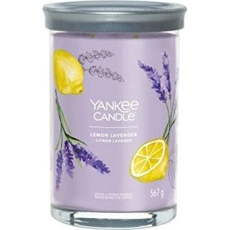 Yankee Candle Candela Tumbler 5 Stoppini Lemon Lavender 340g