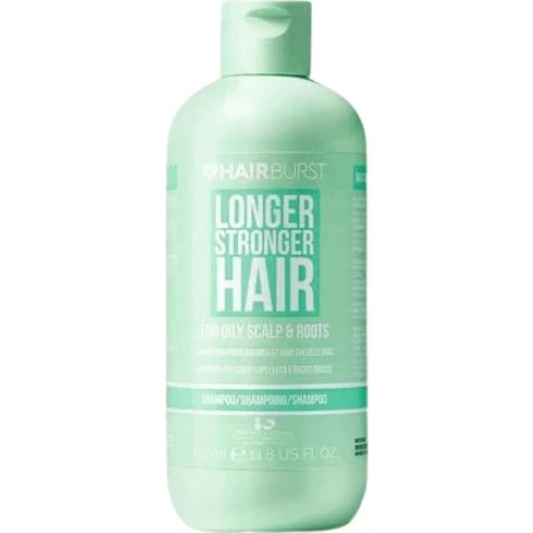 HairBurst Shampoo per Cuoio Capelluto e Radici Grasse, 350 ml