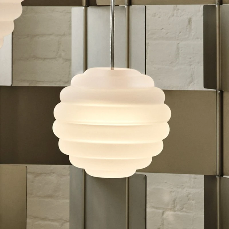 Tom Dixon Press Sphere Mini Lampada LED a Sospensione Satinata