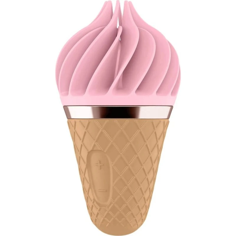 Satisfyer Sweet Treat Massaggiatore Clitorideo Rosa/Marrone