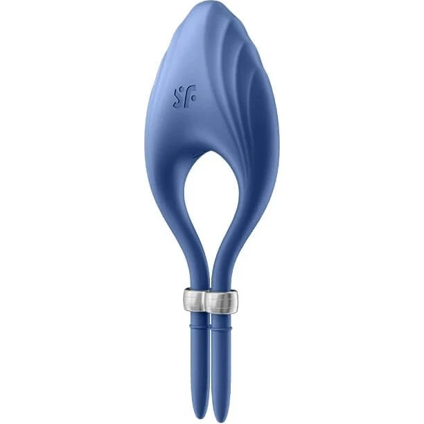 Anello per cazzo vibrante Satisfyer Duelist Blu