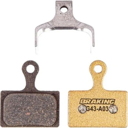 Shimano P20025 Pastiglie Freno Carbo-Metalliche (1 Paio)