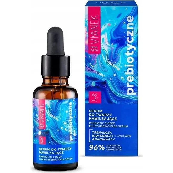 Vianek Siero Prebiotico Viso con Trealosio e Acido Ialuronico