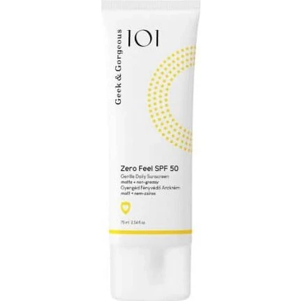 Geek & Gorgeous Zero Feel Crema Viso SPF 50, 75 ml
