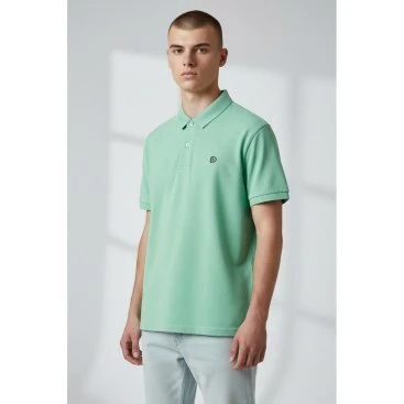 Superdry Polo Vintage Destroy Verde