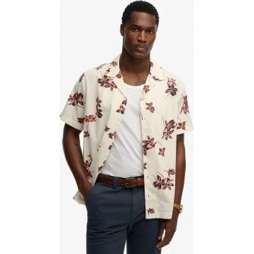 Superdry Camicia Cabana Poolside Bianca M4011136A