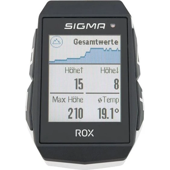 Sigma ROX 11.1 EVO Ciclocomputer GPS Bianco