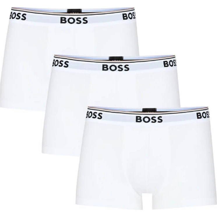 BOSS Confezione da 3 Boxer Bianchi - Taglia L