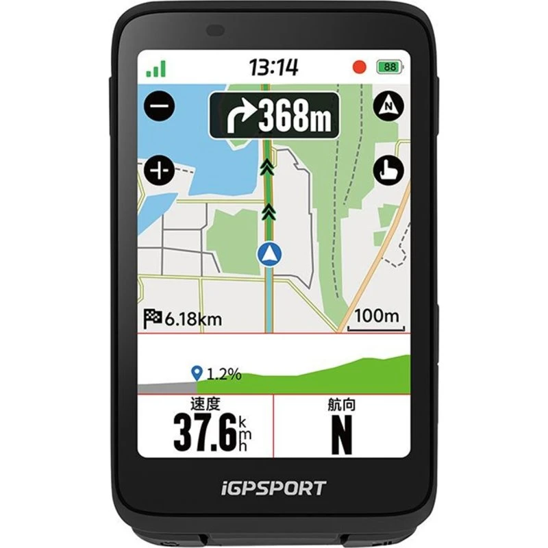 iGPSPORT Binavi GPS Ciclocomputer con Navigazione