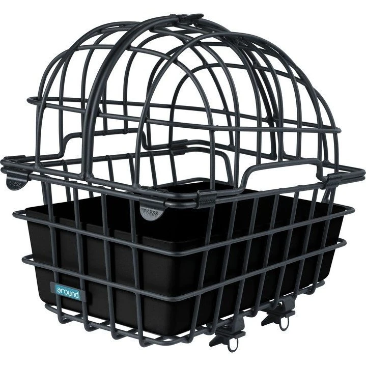 Mijnen Pieper Luna Cestino Cane Posteriore Nero