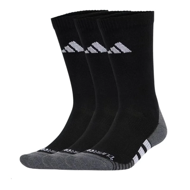 Adidas Performance CCC Crew Nero - Pacchetto da 3 Paia