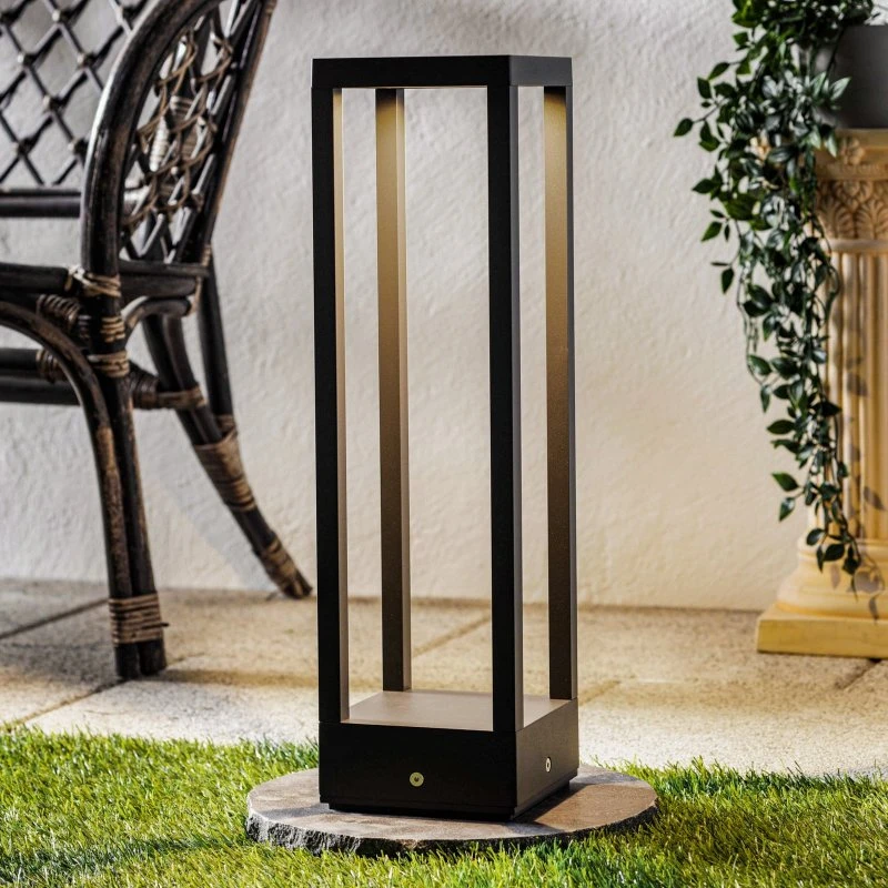 Lucande Lampioncino LED Carlota 50 cm - Antracite