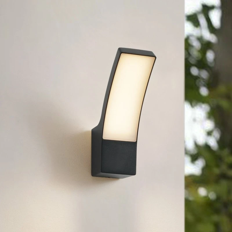 Ilvita Applique da Parete Esterna Lindby Antracite