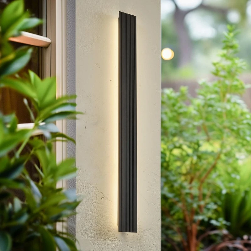 Lucande Melira Applique da esterno LED Antracite 100 cm