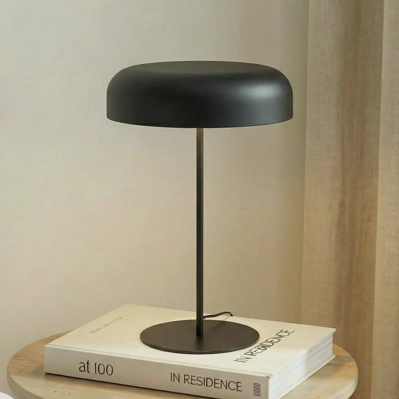 Lampada da Tavolo Lindby Edion - Nero - Metallo