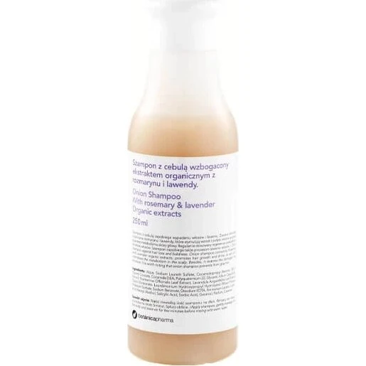 BotanicaPharma Shampoo con Cipolla, Rosmarino e Lavanda