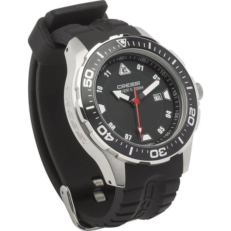 Cressi Manta Orologio Argento 10 ATM