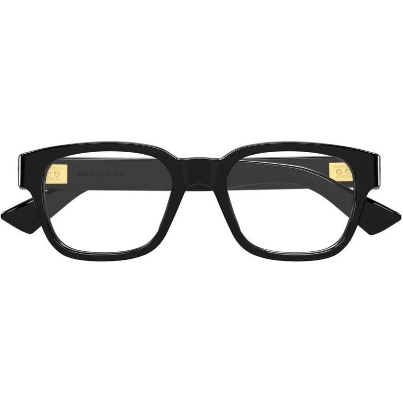Bottega Veneta BV1403O Occhiali Da Vista Squadrati Nero