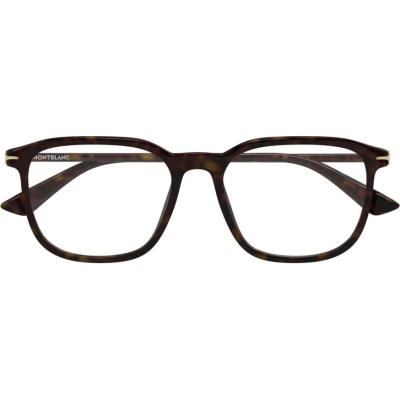 Montblanc MB0438O Occhiali da Vista Uomo Squadrati Avana