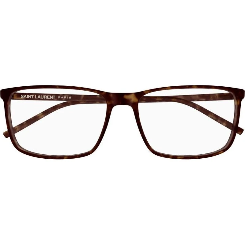 Saint Laurent SL 846 Occhiali da Vista Uomo Avana Squadrati