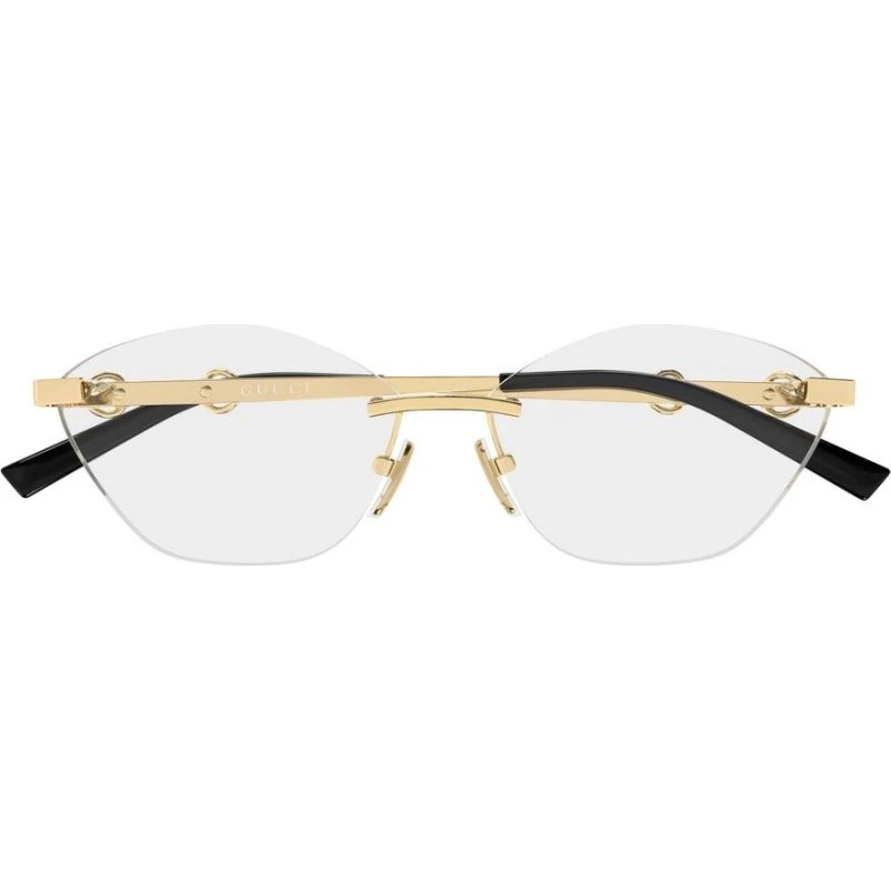 Gucci GG2050O Occhiali da Vista Cat-Eye Oro