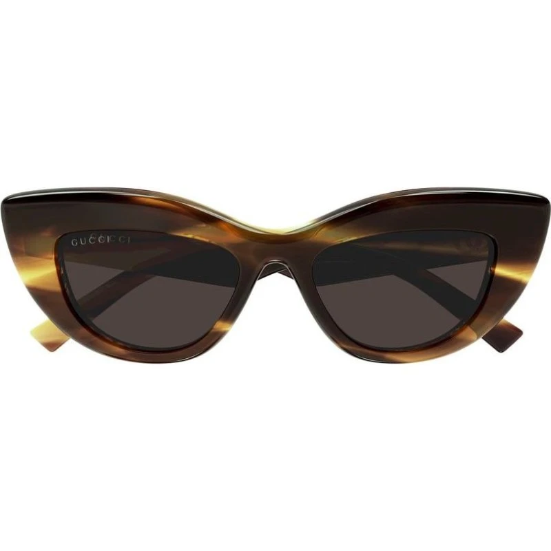 Gucci GG2031S Occhiali da Sole Cat-Eye Donna Marrone Havana