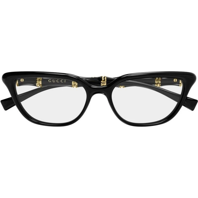 Gucci GG2060O-001 Occhiali da Vista Donna Nero Cat-eye