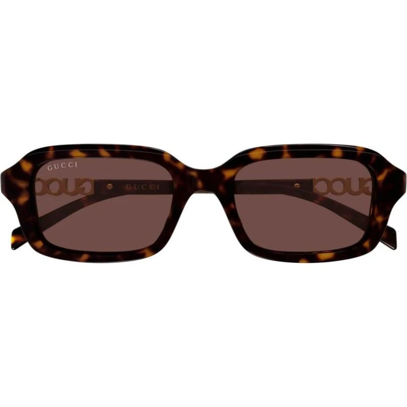 Gucci GG2152S Occhiali da Sole Donna Squadrati Avana