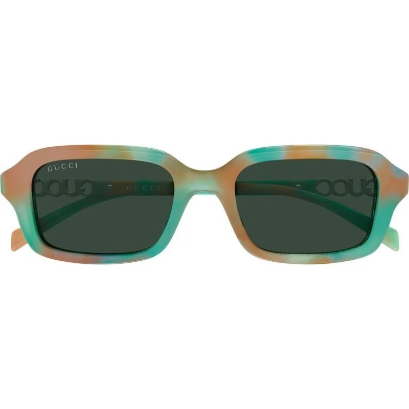 Gucci GG2152S Occhiali da Sole Donna Squadrati Avana Verde