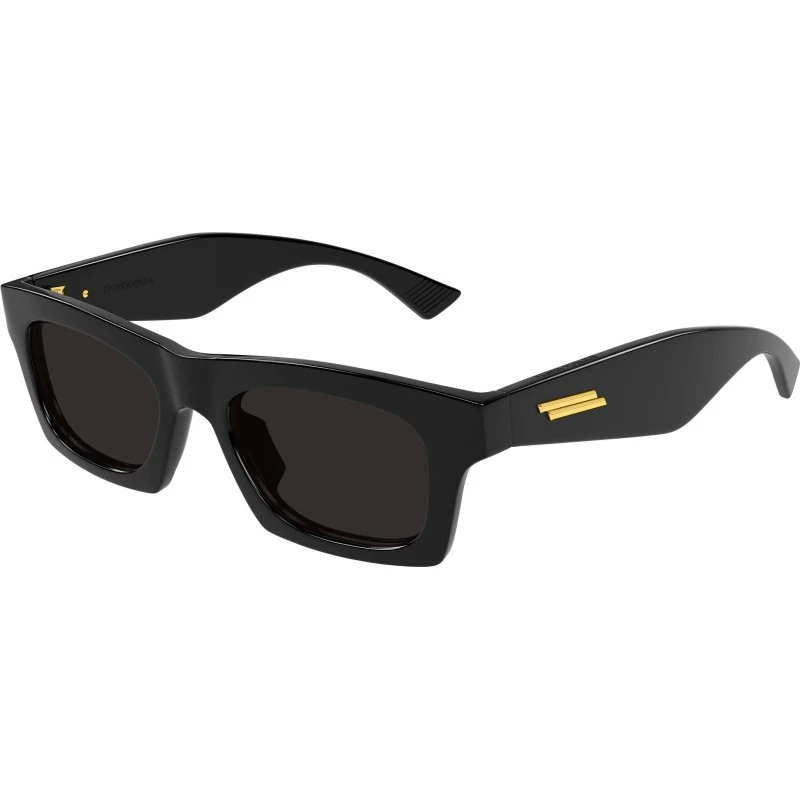 Bottega Veneta BV1457S-001 Occhiali da Sole Squadrati in Acetato
