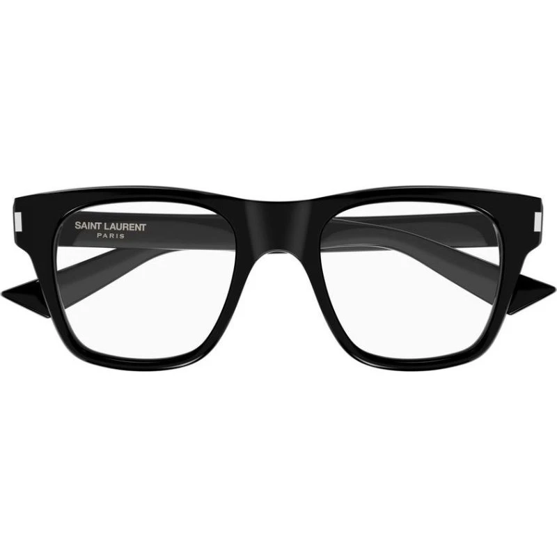 Saint Laurent SL 875 OPT Occhiali da Vista Uomo Neri Squadrati