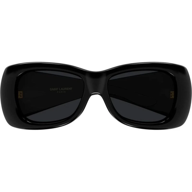 Saint Laurent Sl 901 Howl Occhiali da Sole Squadrati Nero/Grigio